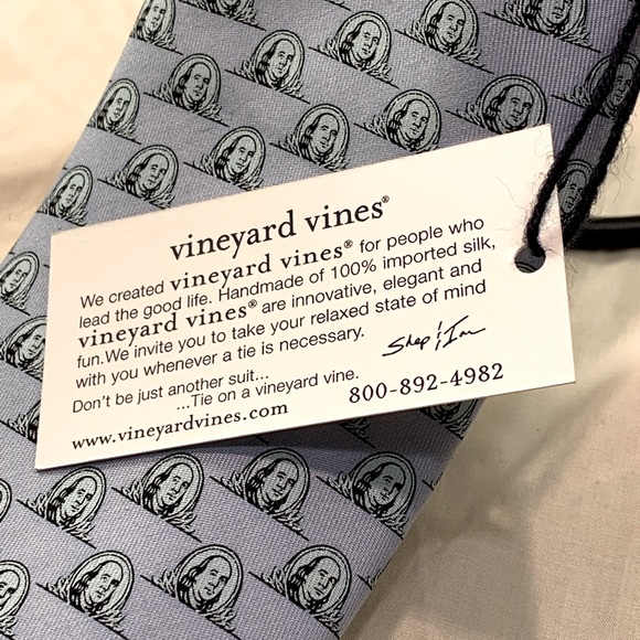 Vineyard Vines Ben Franklin Templeton tie NWT - Picture 14 of 16